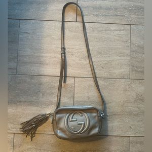 GUCCI - CAMERA BAG - GOLD